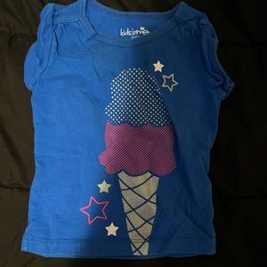 Ice cream shirt for baby